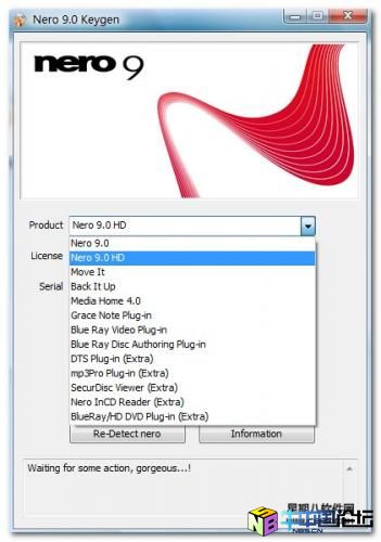 新Nero 9超强注册机 Nero 9.2.6.0 Trial Version ALL KeyMaker