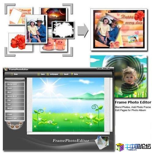 Frame Photo Editor 3.2.1(数码图片增强软件)破解补丁