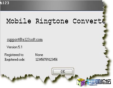 A123 Mobile Ringtone Converter 5.1破解补丁