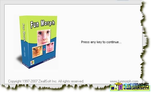 Zeallsoft Fun Morph 8.52 图片变形扭曲软件 破解补丁