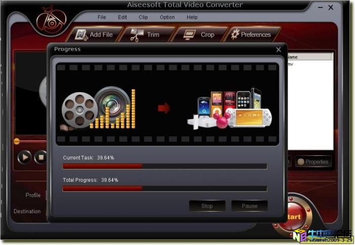 豪华的视频转换器-Aiseesoft Total Video Converter 3.3.08破解文件