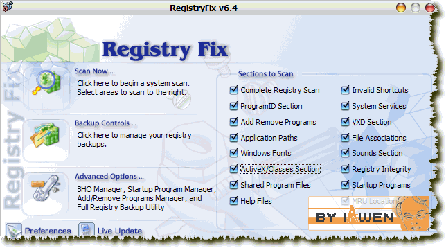 registryfix 6.4［绿色＋注册码信息］