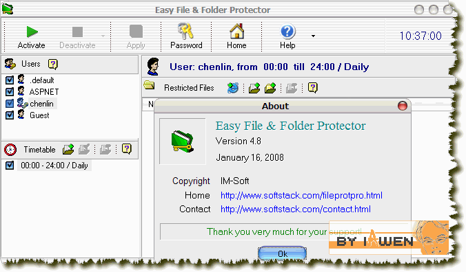 Easy File & Folder Protector 4.83[免安装＋破解］