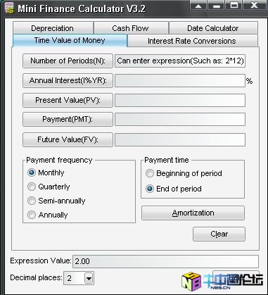 Mini Finance Calculator 3.2算法注册机